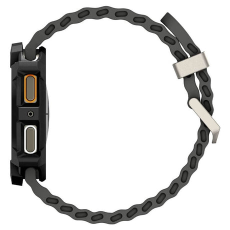 Калъф за Samsung Watch 8 44 mm, Spigen Rugged Armor Case, Черен (6)