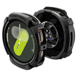 Калъф за Samsung Watch 8 44 mm, Spigen Rugged Armor Case, Черен (9)