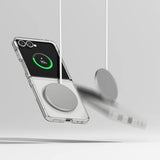 Magsafe Калъф за Samsung Z Flip 7, Ringke Fusion Magnetic Case, Прозрачен (6)