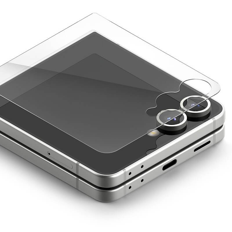 Стъклен Протектор за Samsung Z Flip 7, Ringke Glass Pro 2бр., Прозрачен (2)