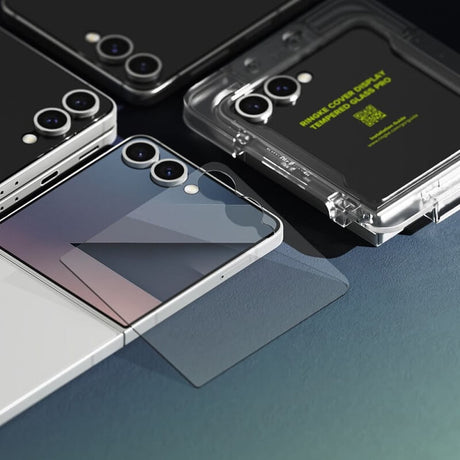 Стъклен Протектор за Samsung Z Flip 7, Ringke Glass Pro 2бр., Прозрачен (9)