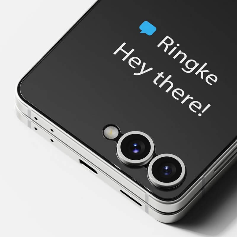 Стъклен Протектор за Samsung Z Flip 7, Ringke Glass Pro 2бр., Прозрачен (6)