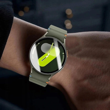 Протектор за Samsung Watch 8 Classic 46mm, Tech-Protect Glass Fit+ 2 бр., Прозрачен (3)