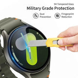 Протектор за Samsung Watch 8 40mm, Tech-Protect Glass Fit+ 2 бр., Прозрачен (2)