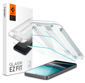 Стъклен Протектор за Samsung A56, Spigen EZ Fit Glass 2бр., Прозрачен