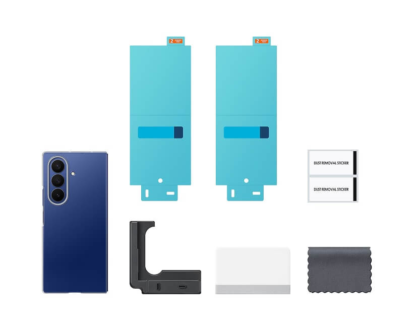 Оригинален Калъф за Samsung Z Fold 7, Clear Case, EF-AF966CTEGWW, Прозрачен (6)
