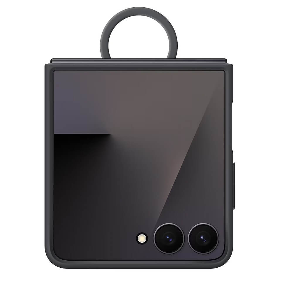 Оригинален Калъф Samsung Z Flip 7, Ring Case EF-PF766TBEGWW, Черен (3)