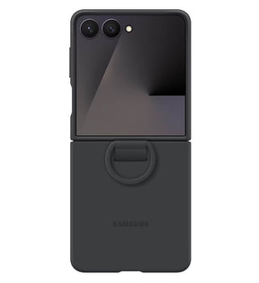 Оригинален Калъф Samsung Z Flip 7, Ring Case EF-PF766TBEGWW, Черен