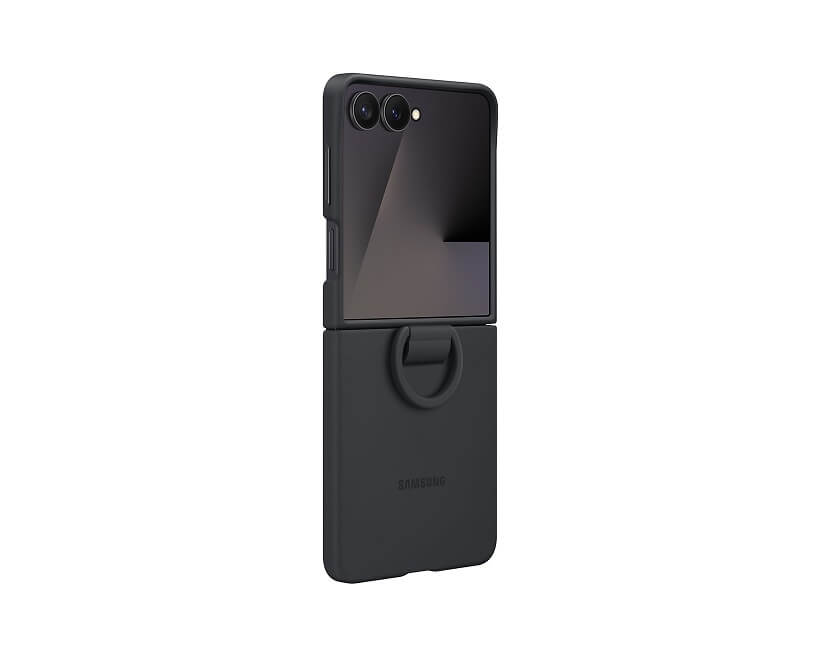 Оригинален Калъф Samsung Z Flip 7, Ring Case EF-PF766TBEGWW, Черен (5)