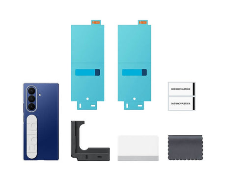 Оригинален Калъф с Дръжка за Samsung Z Fold 7, Clear Grip Case EF-QF966CTEGWW, Прозрачен (6)