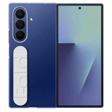 Оригинален Калъф с Дръжка за Samsung Z Fold 7, Clear Grip Case EF-QF966CTEGWW, Прозрачен (3)