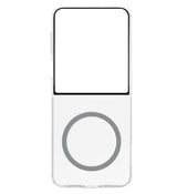 Magsafe Оригинален Калъф за Samsung Z Flip 7, Clear Magnet Case GP-FFF766YCATW, Прозрачен