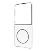Magsafe Оригинален Калъф за Samsung Z Flip 7, Clear Magnet Case GP-FFF766YCATW, Прозрачен (2)