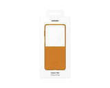 Оригинален Кожен Калъф Samsung Z Flip 7, Kindsuit Case EF-VF766PAEGWW, Кафяв (7)