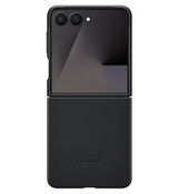 Оригинален Кожен Калъф Samsung Z Flip 7, Kindsuit Case EF-VF766PBEGWW, Черен