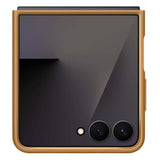 Оригинален Кожен Калъф Samsung Z Flip 7, Kindsuit Case EF-VF766PAEGWW, Кафяв (3)