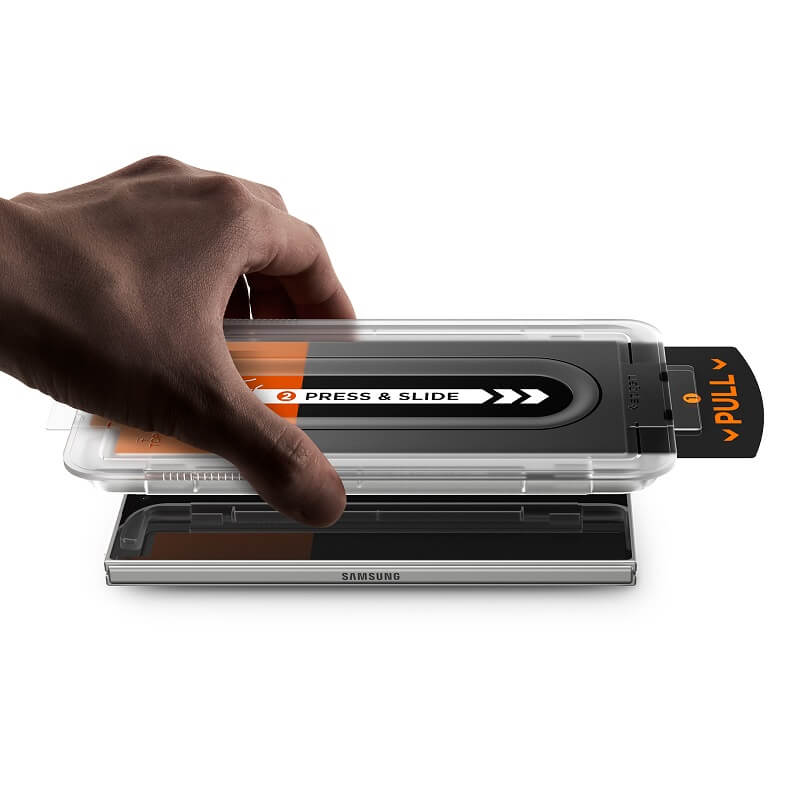 Протектор за Samsung Z Fold 7, Spigen EZ Fit Pro Glass tR, Прозрачен (6)