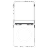 Magsafe Калъф с Предпазител за Samsung Z Flip 7, Spigen Ultra Hybrid Pro MagFit Case, Прозрачен (5)