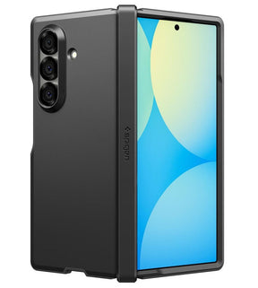 Magsafe Калъф с Предпазител за Samsung Z Fold 7, Spigen Tough Armor Pro Case, Черен