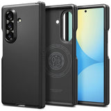 Magsafe Калъф с Предпазител за Samsung Z Fold 7, Spigen Tough Armor Pro Case, Черен (4)