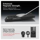 Magsafe Калъф с Предпазител за Samsung Z Fold 7, Spigen Tough Armor Pro Case, Черен (10)