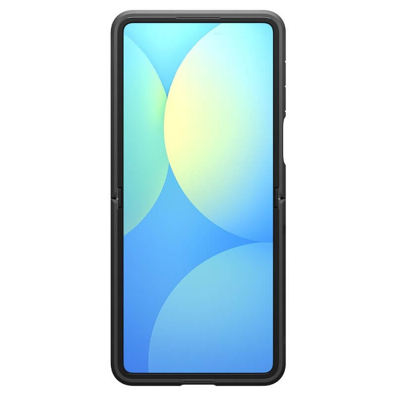 Magsafe Калъф с Предпазител за Samsung Z Flip 7, Spigen Tough Armor Pro Case, Черен (5)