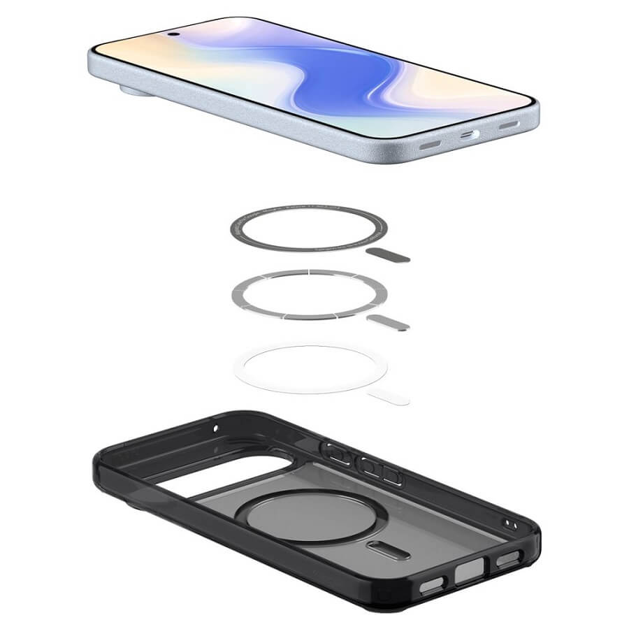 Magsafe Калъф за Google Pixel 10 Pro/ 10, Spigen Ultra Hybrid Frost Case, Черен (8)