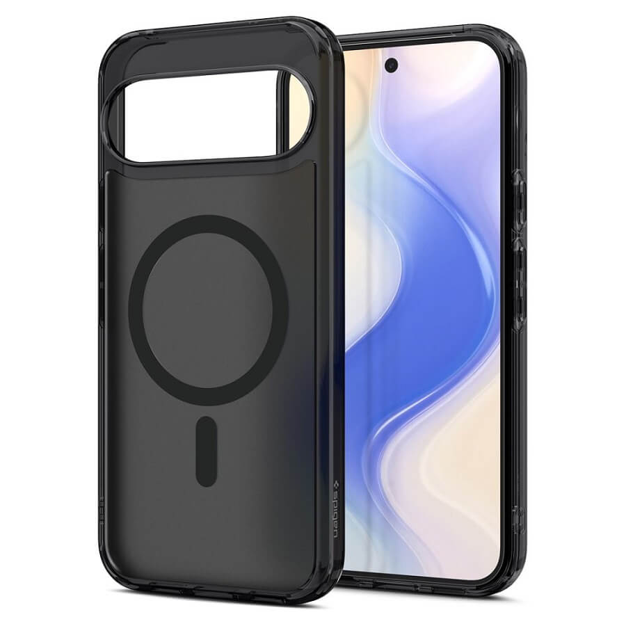 Magsafe Калъф за Google Pixel 10 Pro/ 10, Spigen Ultra Hybrid Frost Case, Черен (7)