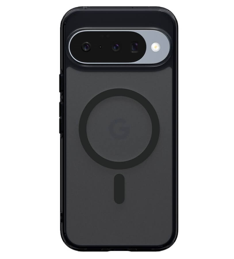 Magsafe Калъф за Google Pixel 10 Pro/ 10, Spigen Ultra Hybrid Frost Case, Черен (2)