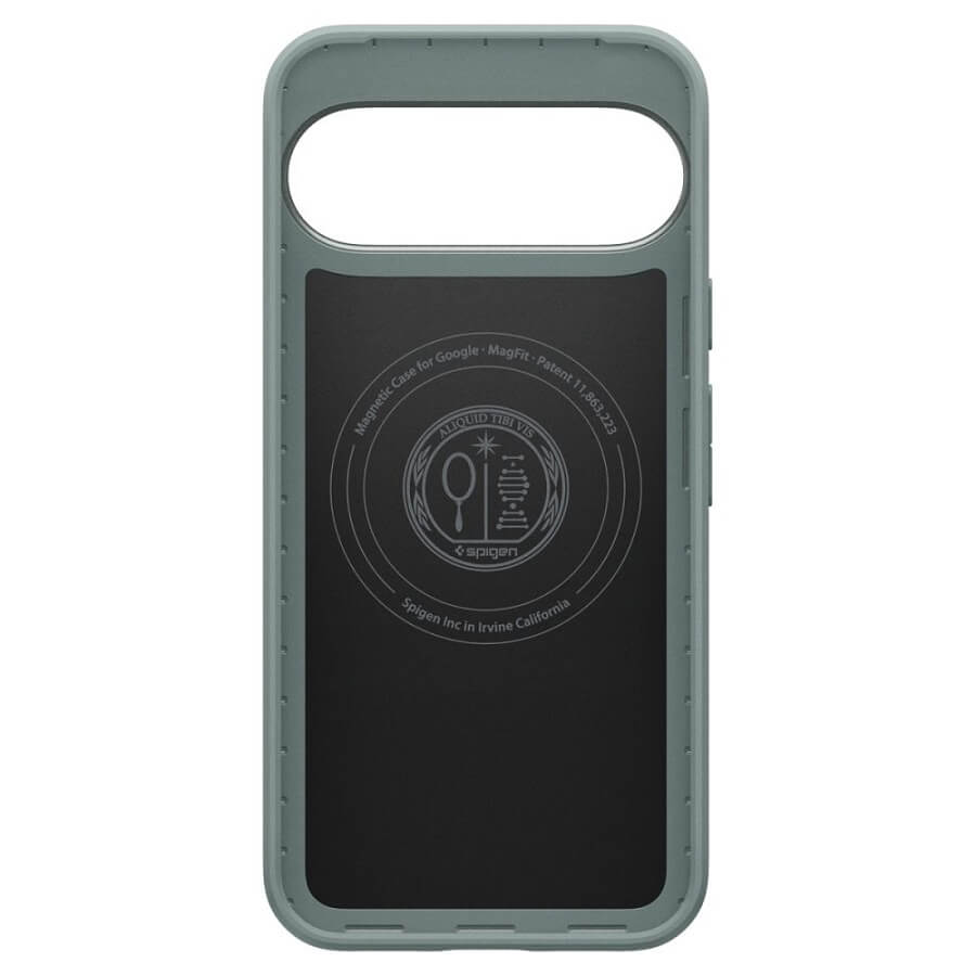 Magsafe Калъф за Google Pixel 10 Pro/ 10, Spigen Thin Fit Case, Зелен (5)