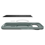 Magsafe Калъф за Google Pixel 10 Pro/ 10, Spigen Thin Fit Case, Зелен (10)