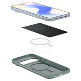 Magsafe Калъф за Google Pixel 10 Pro/ 10, Spigen Thin Fit Case, Зелен (11)