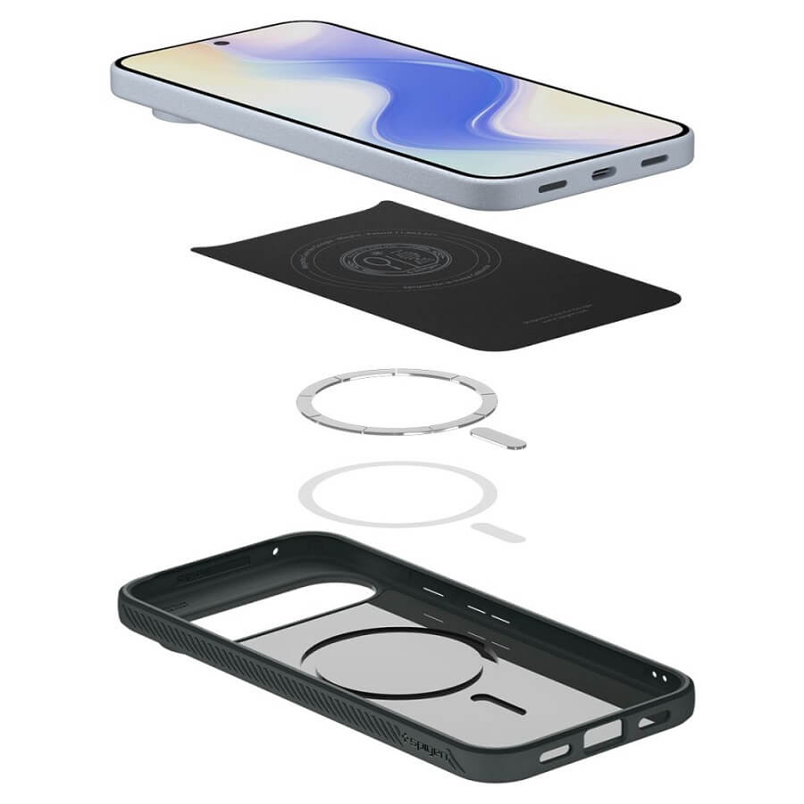 Magsafe Калъф за Google Pixel 10 Pro/ 10, Spigen Liquid Air Case, Зелен (10)