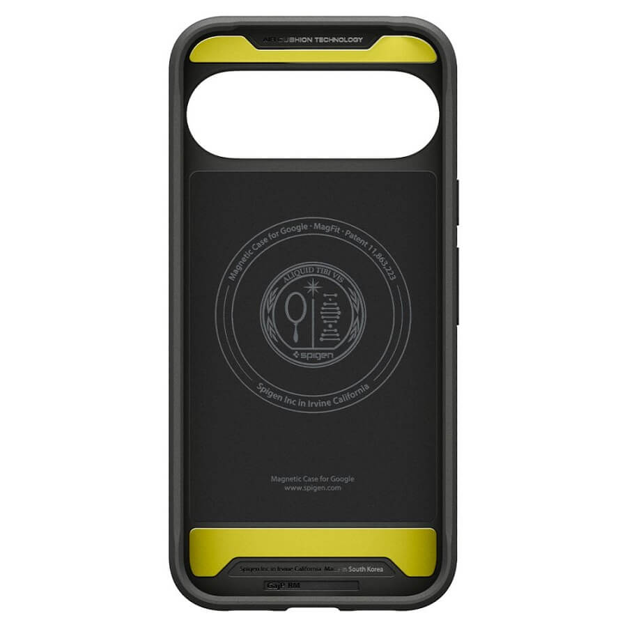 MagSafe Калъф за Google Pixel 10 Pro/ 10, Spigen Rugged Armor Case, Черен (4)