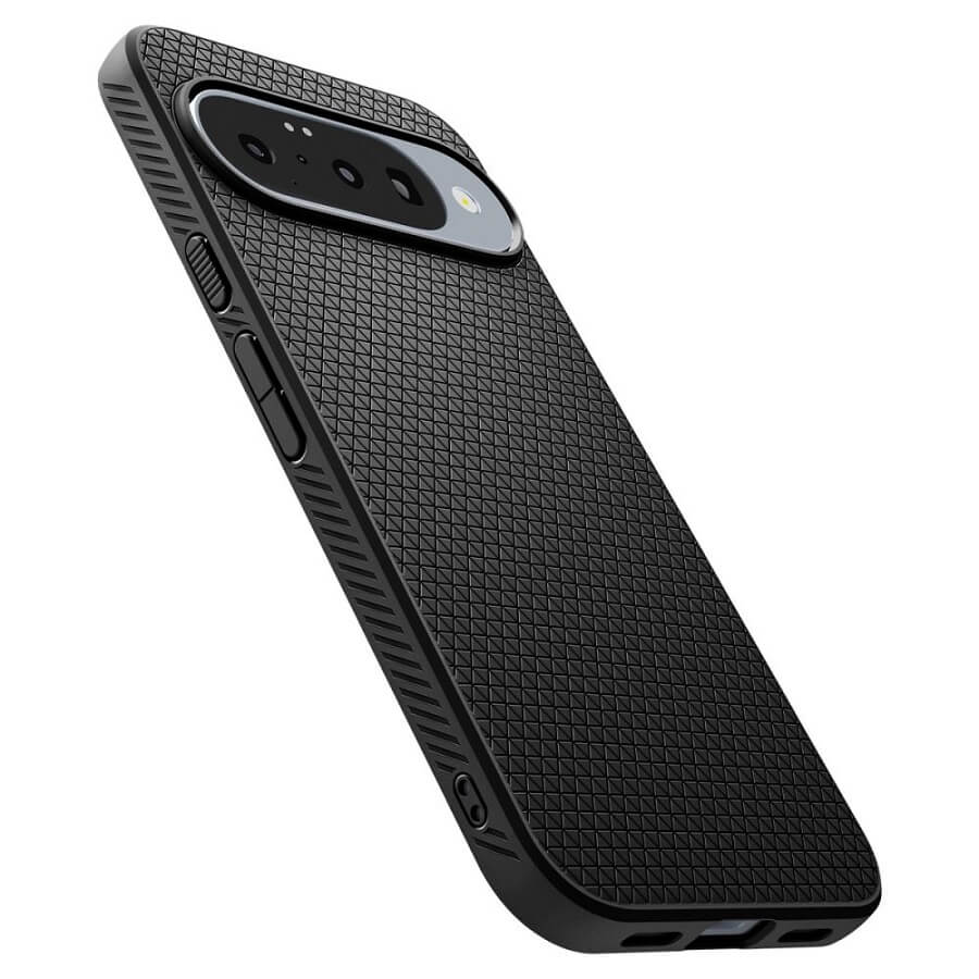 Противоударен Калъф за Google Pixel 10 Pro/ 10, Spigen Liquid Air Case, Черен (7)