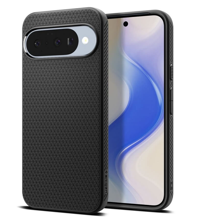 Magsafe Калъф за Google Pixel 10 Pro/ 10, Spigen Liquid Air Case, Черен