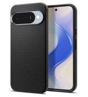 Противоударен Калъф за Google Pixel 10 Pro/ 10, Spigen Liquid Air Case, Черен