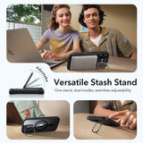 Magsafe Калъф за iPhone 17, ESR Classic Hybrid Kickstand Magnetic Case, Черен (5)
