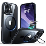 Magsafe Калъф за iPhone 17, ESR Classic Hybrid Kickstand Magnetic Case, Черен