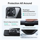 Magsafe Калъф за iPhone 17, ESR Classic Hybrid Kickstand Magnetic Case, Черен (3)
