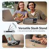 Magsafe Калъф за iPhone 17, ESR Classic Hybrid Kickstand Magnetic Case, Прозрачен (5)