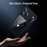 Magsafe Калъф и Протектор за iPhone 17 Pro Max, ESR Classic Hybrid Magnetic Set Case, Черен (2)