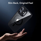 Magsafe Калъф и Протектор за iPhone 17, ESR Classic Hybrid Magnetic Set Case, Черен (2)