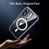 Magsafe Калъф и Протектор за iPhone 17, ESR Classic Hybrid Magnetic Set Case, Прозрачен (2)