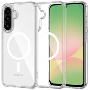 Magsafe Калъф за Samsung A17, Tech-Protect Hybrid FlexAir Clear Case, Прозрачен