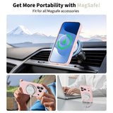 Magsafe Калъф за iPhone 17 Pro Max, Tech-Protect Silicone Case, Розов (3)