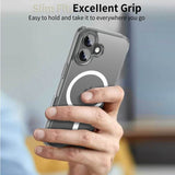 Magsafe Калъф за iPhone 17, Tech-Protect Hybrid FlexAir Clear Case, Прозрачен (3)