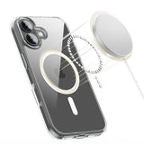 Magsafe Калъф за iPhone 17, Tech-Protect Hybrid FlexAir Clear Case, Прозрачен (2)