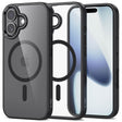 Magsafe Калъф за iPhone 17, Tech-Protect MagMat Case, Черен