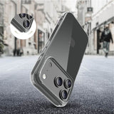 Калъф за iPhone 17 Pro, Tech-Protect FlexAir Hybrid Clear Case, Прозрачен (5)